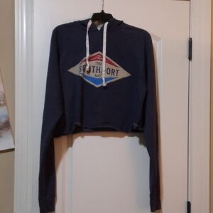 Blue 84 Women's Cropped NC Hoodie